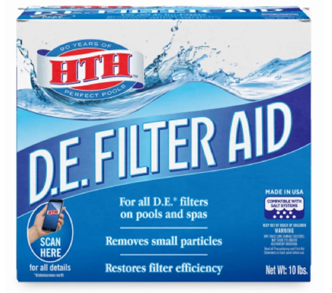 HTH 67035 D.E. Filter Aid, 10 LBS, Each