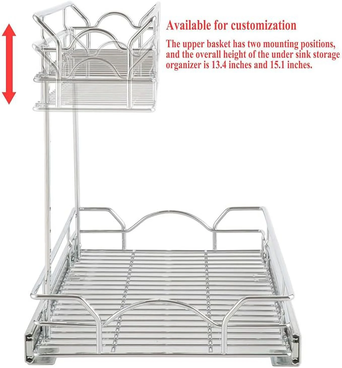 OCG 2 Tier Under Sink Organizer(11.75