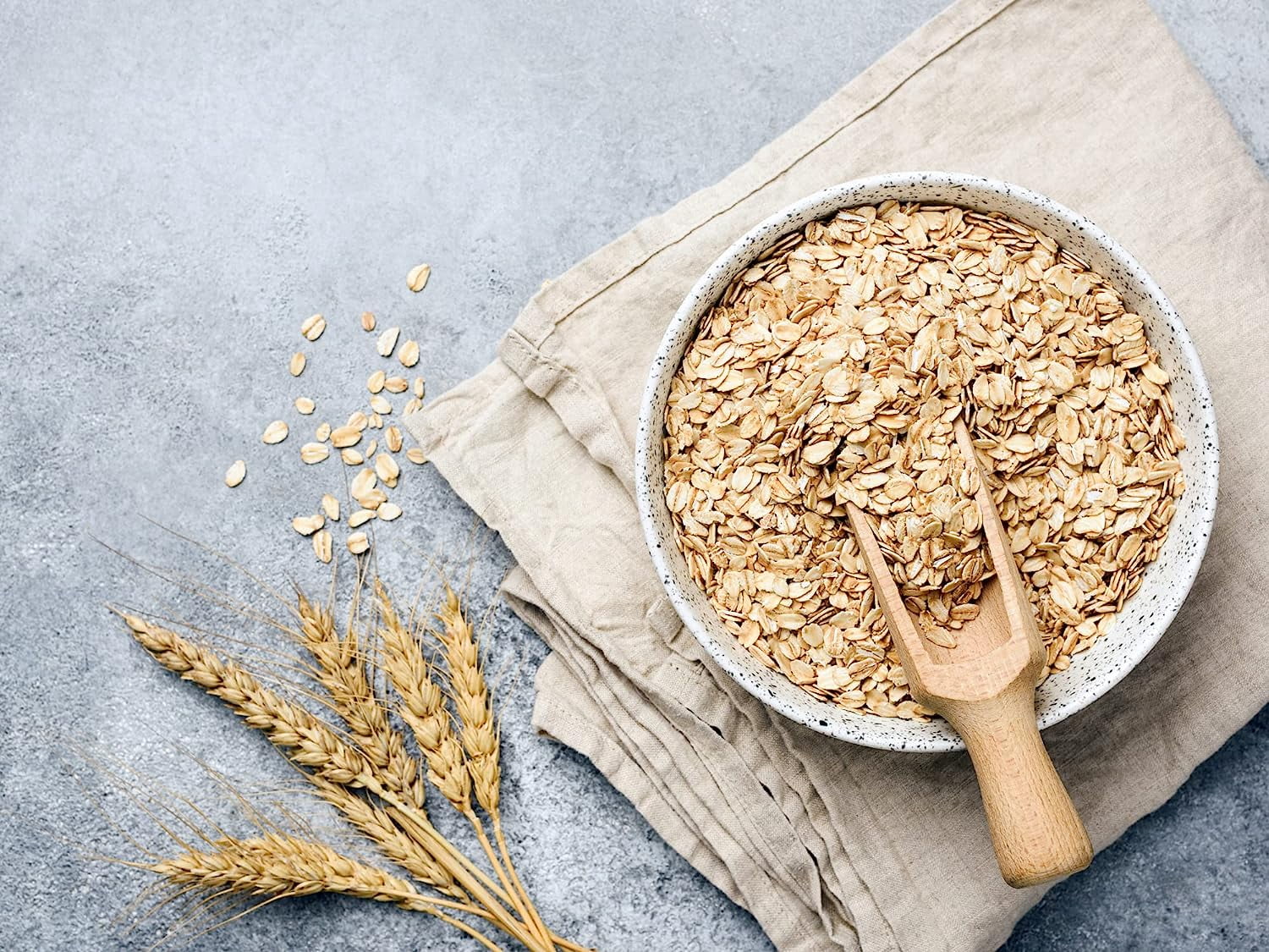 Grain Millers Oats In Bulk for Oatmeal 25 or 50 Bundles By BSL (Organic Rolled #5, 25lb Bag)