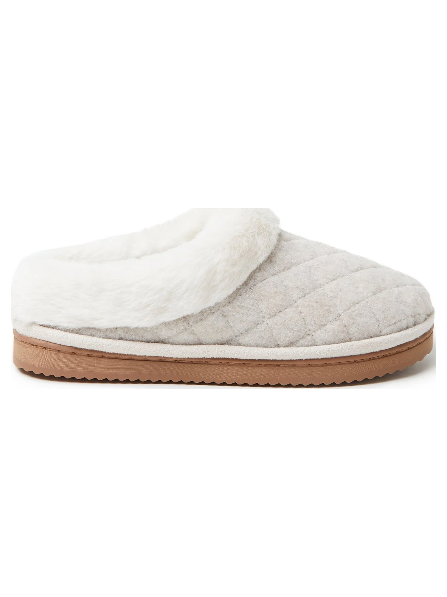 Dearfoams Cozy Comfort Women's Wool Inspired Clog Slippers