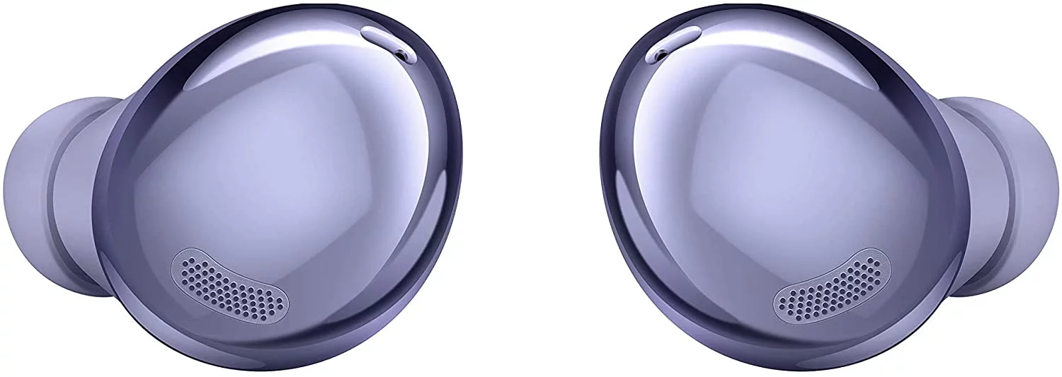 UrbanX Street Buds Pro Bluetooth Earbuds For alcatel Idol 5s True Wireless, Noise Cancelling, Charging Case, Quality Sound, Sweat Resistant, Purple (US Version)