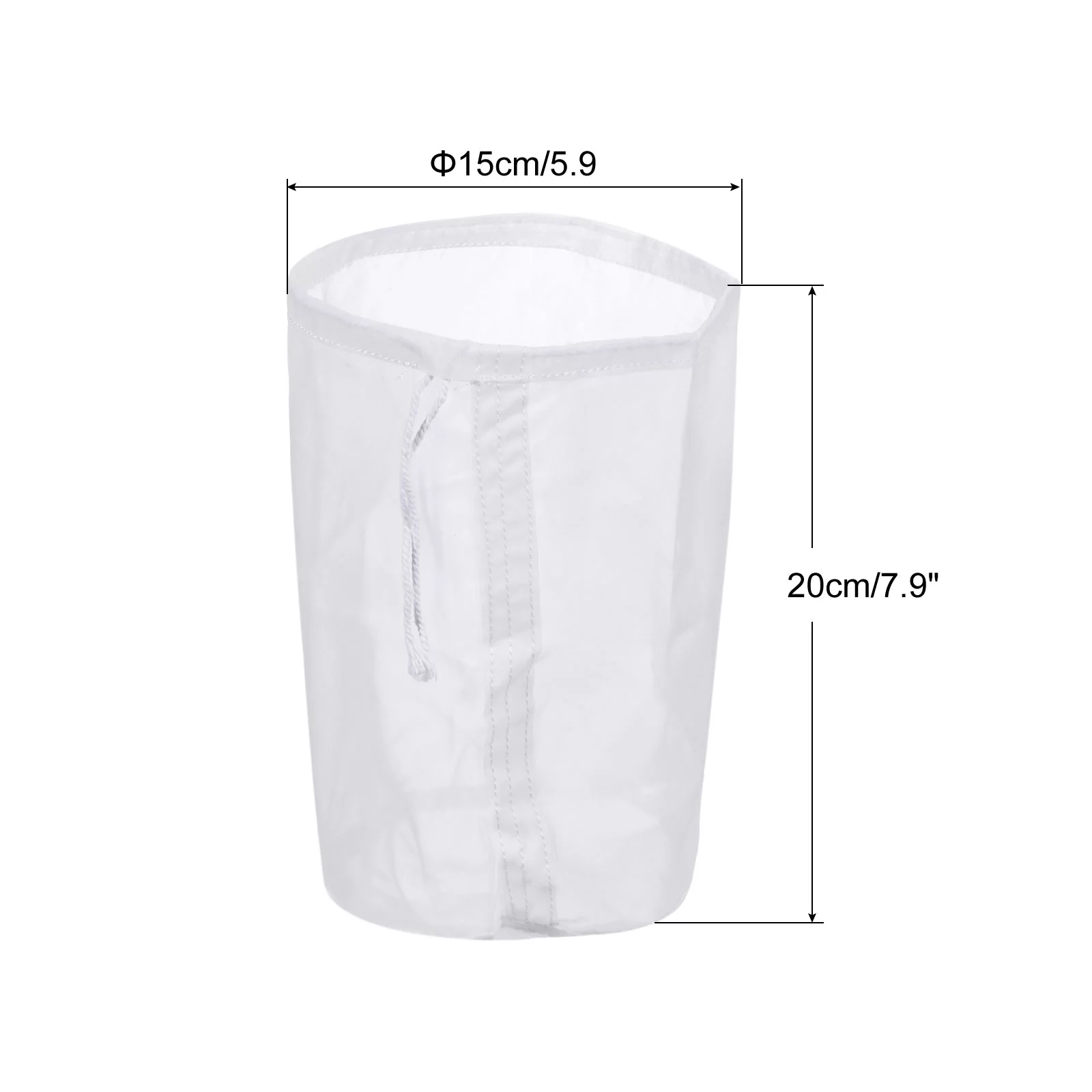 Uxcell 160 Mesh Paint Filter Bag 5.9