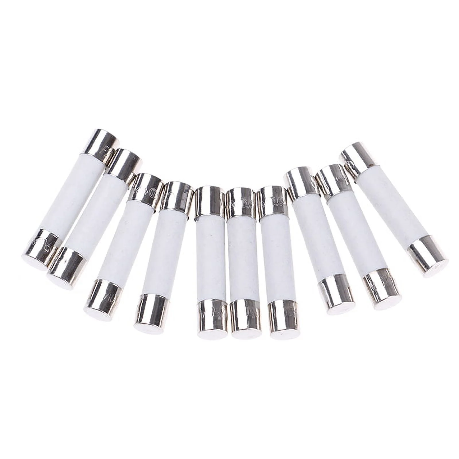 10 Pcs Microwave Ceramic Fuse Electric 20A 250V Home Supplies DIY 6x30mm