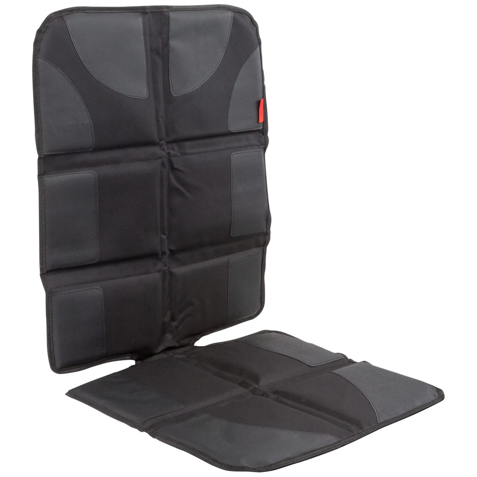 Lusso Gear | Car Seat Protector | Thick Padding, Durable, Waterproof PVC Leather | Universal Fit, Black