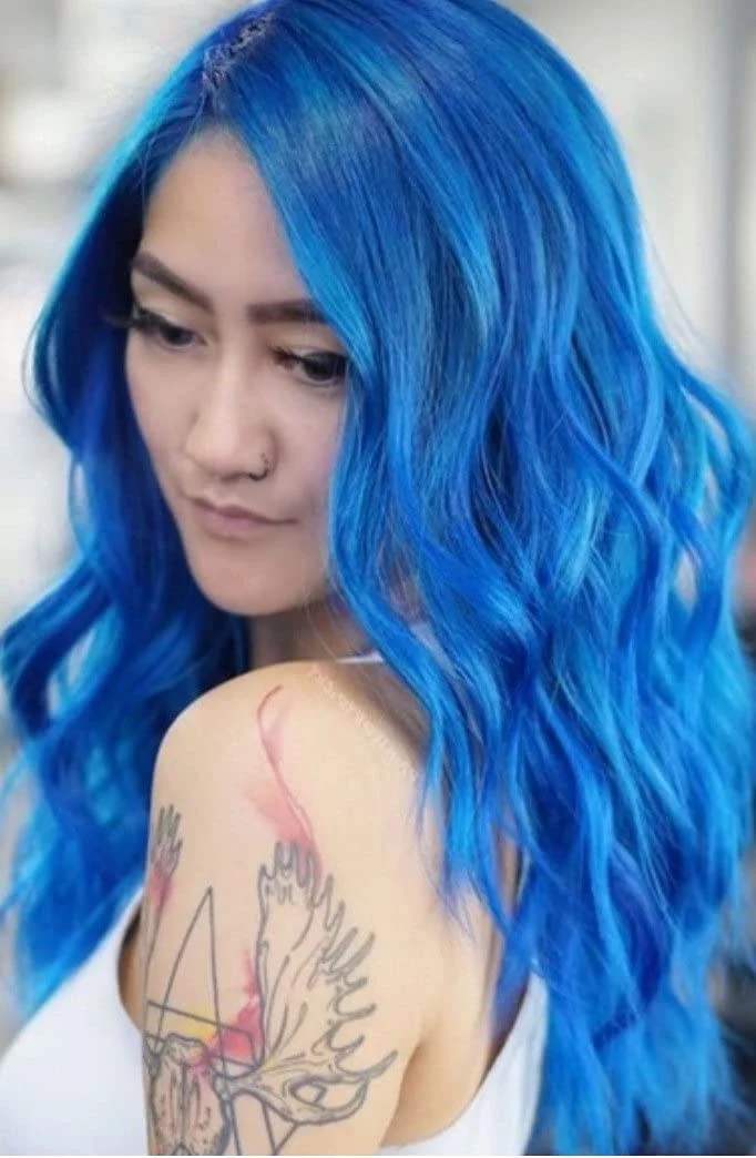 PulpRiot Neopop Collection Semi-Permanent Color (4 oz) - Tragic/Super Blue