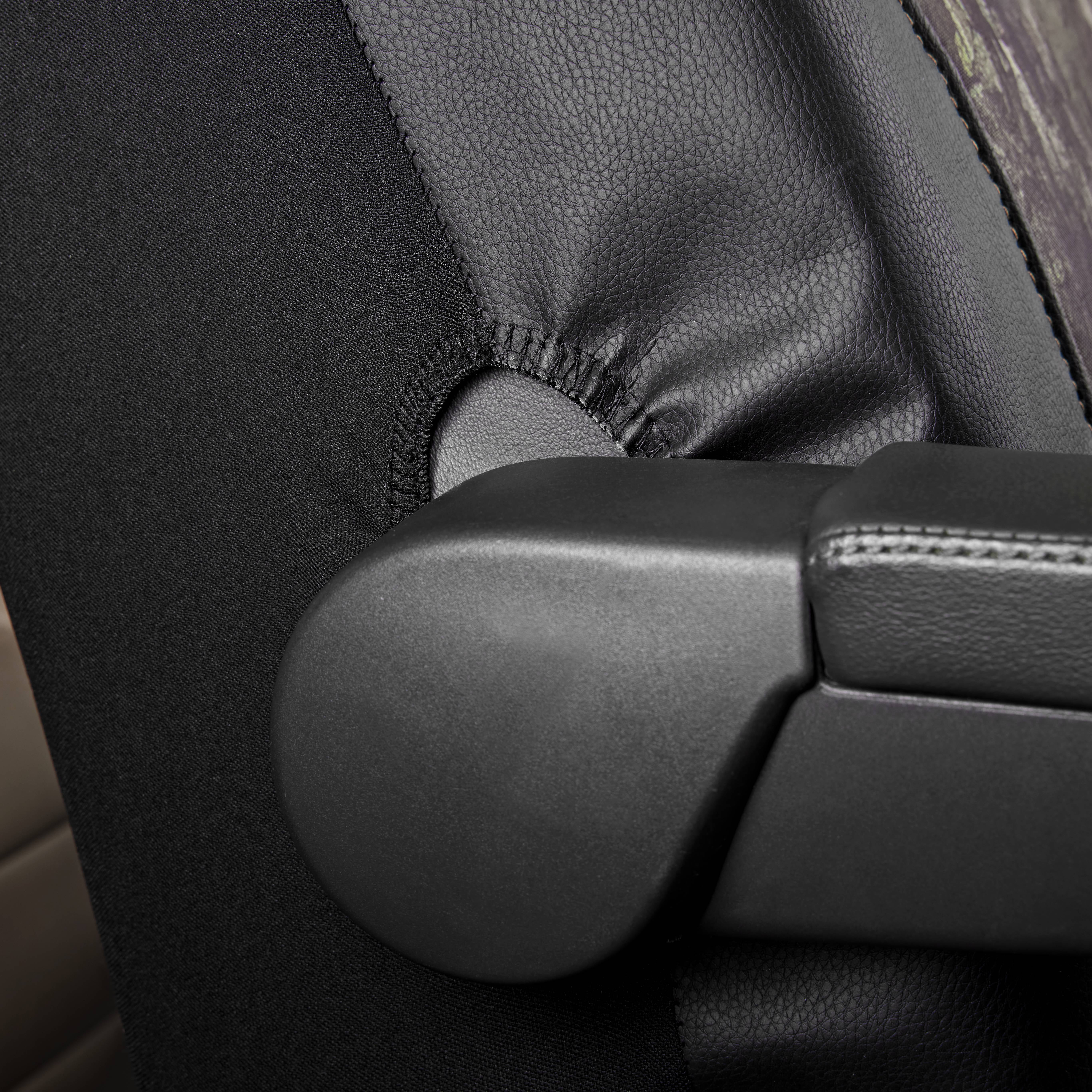 Mossy Oak 2Piece Car Seat Cover High Back Truck Polyester Camo - Universal Fit MS2401