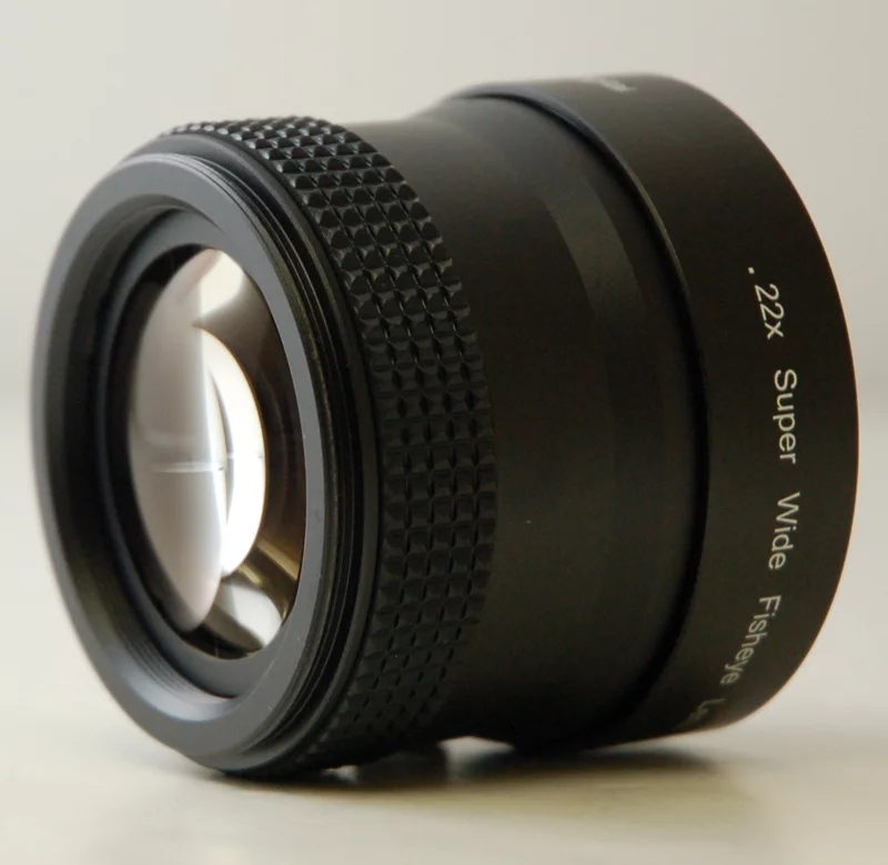 Sony FDR-AX100 0.21x-0.22x High Grade Fish-Eye Lens + Nwv Direct Micro Fiber Cleaning Cloth