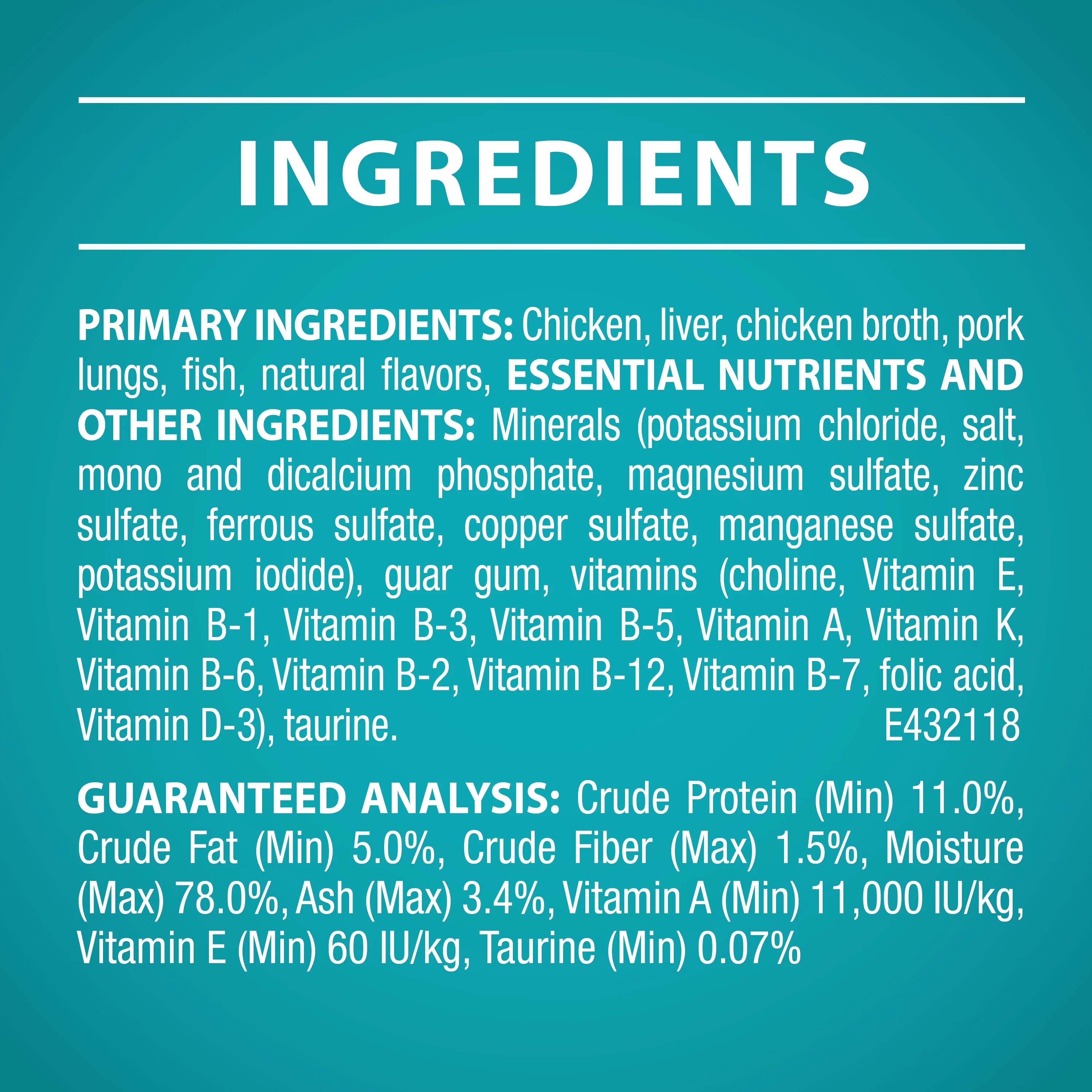 Purina ONE Pate Wet Cat Food, Natural Grain Free Soft Chicken, 3 oz Can