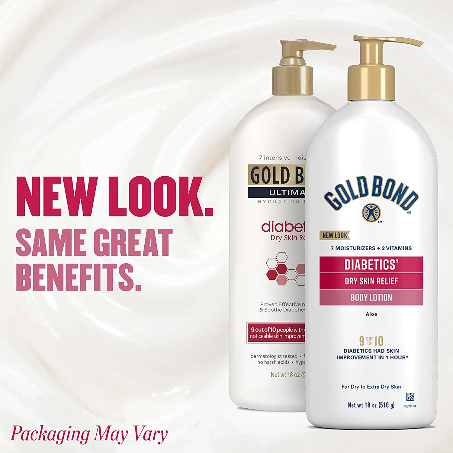 Gold Bond Ultimate Hydrating Lotion Diabetics' Dry Skin Relief, Moisturizes & Soothes, 18 oz.