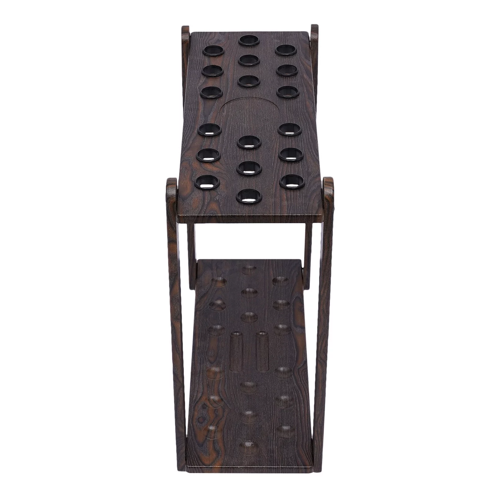 18-Hole Golf Club Display Holder Golf Putter/Pool Cue Stick Storage Organizer