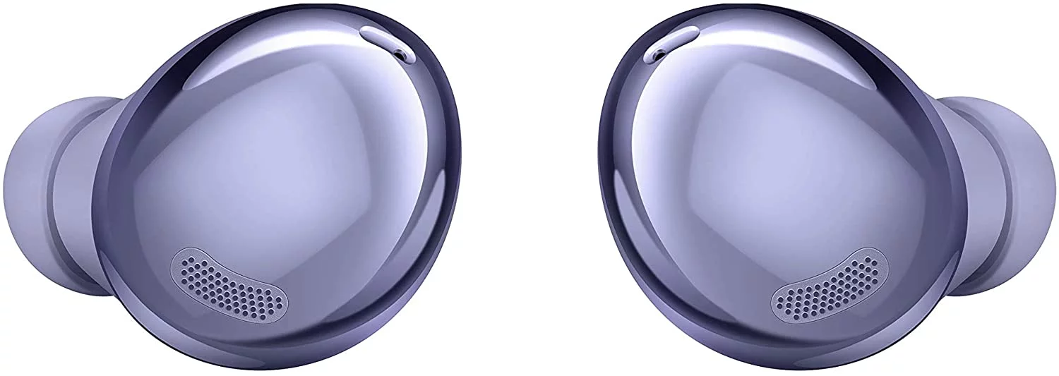 UrbanX Street Buds Pro Bluetooth Earbuds For ZTE nubia M2 True Wireless, Noise Cancelling, Charging Case, Quality Sound, Sweat Resistant, Purple (US Version)