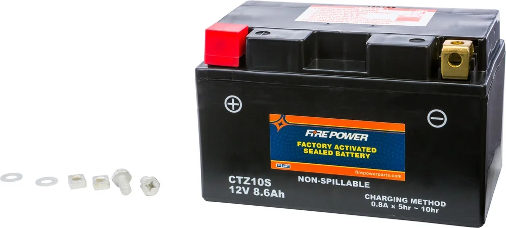 Fire Power Sealed Factory Activated Battery CTZ10S Compatible With Aprilia RSV4 R 2009-2012