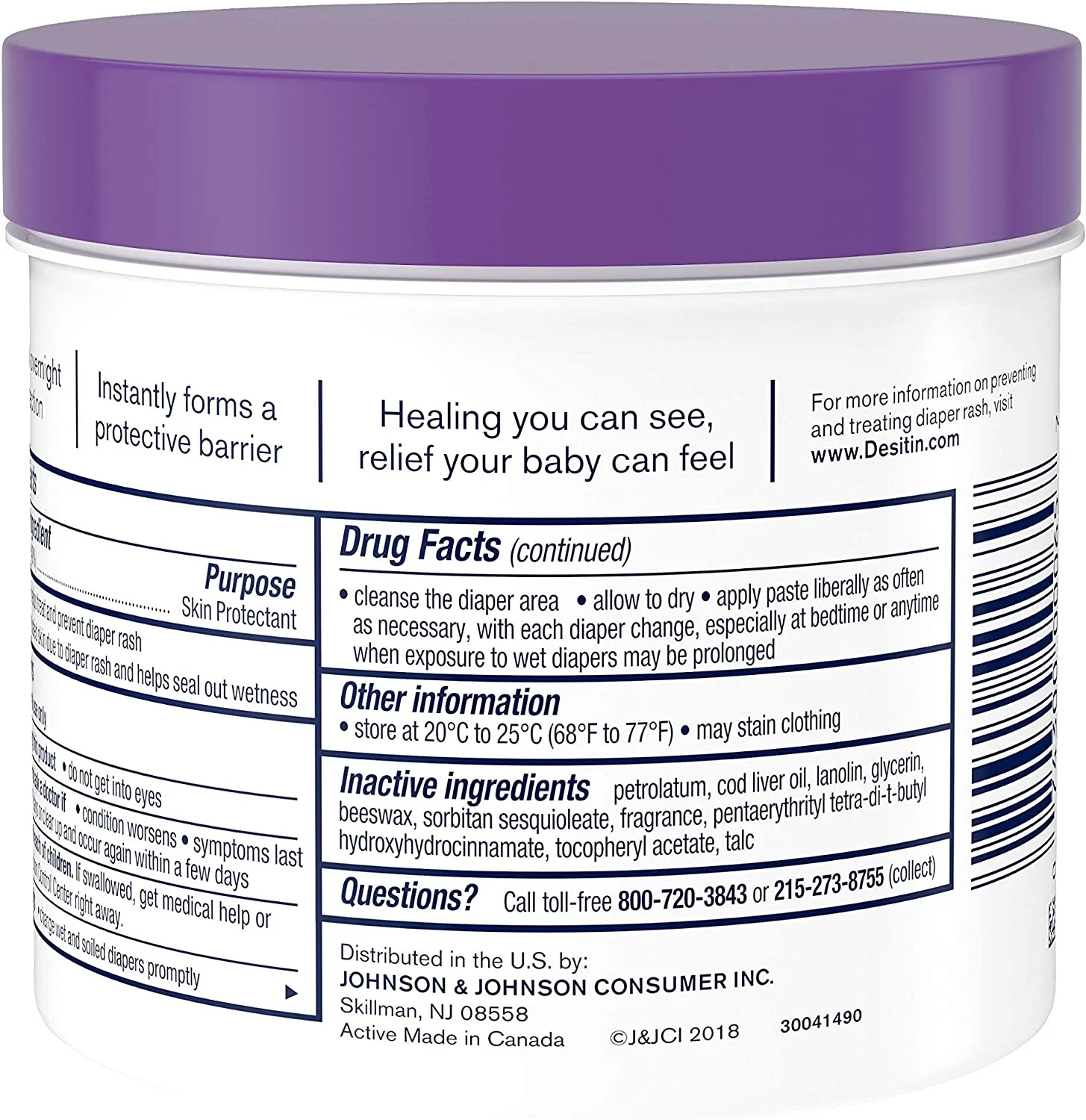 Desitin Maximum Strength Baby Diaper Rash Cream with 40% Zinc Oxide for diaper rash Relief & Prevention, 16 oz