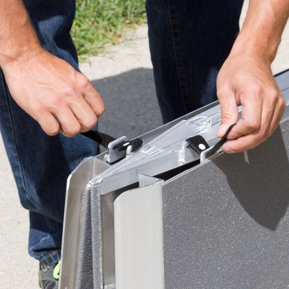 Silver Spring Aluminum Multi-Fold Wheelchair Ramp - 10' Long