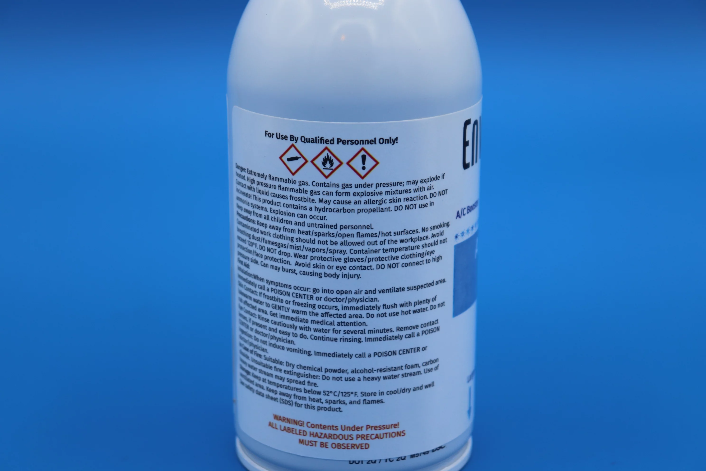 Arctic Air for R1234yf for Automotive Air Conditioning Systems, 6 Cans and Brass Hose, R-1234yf, R1234