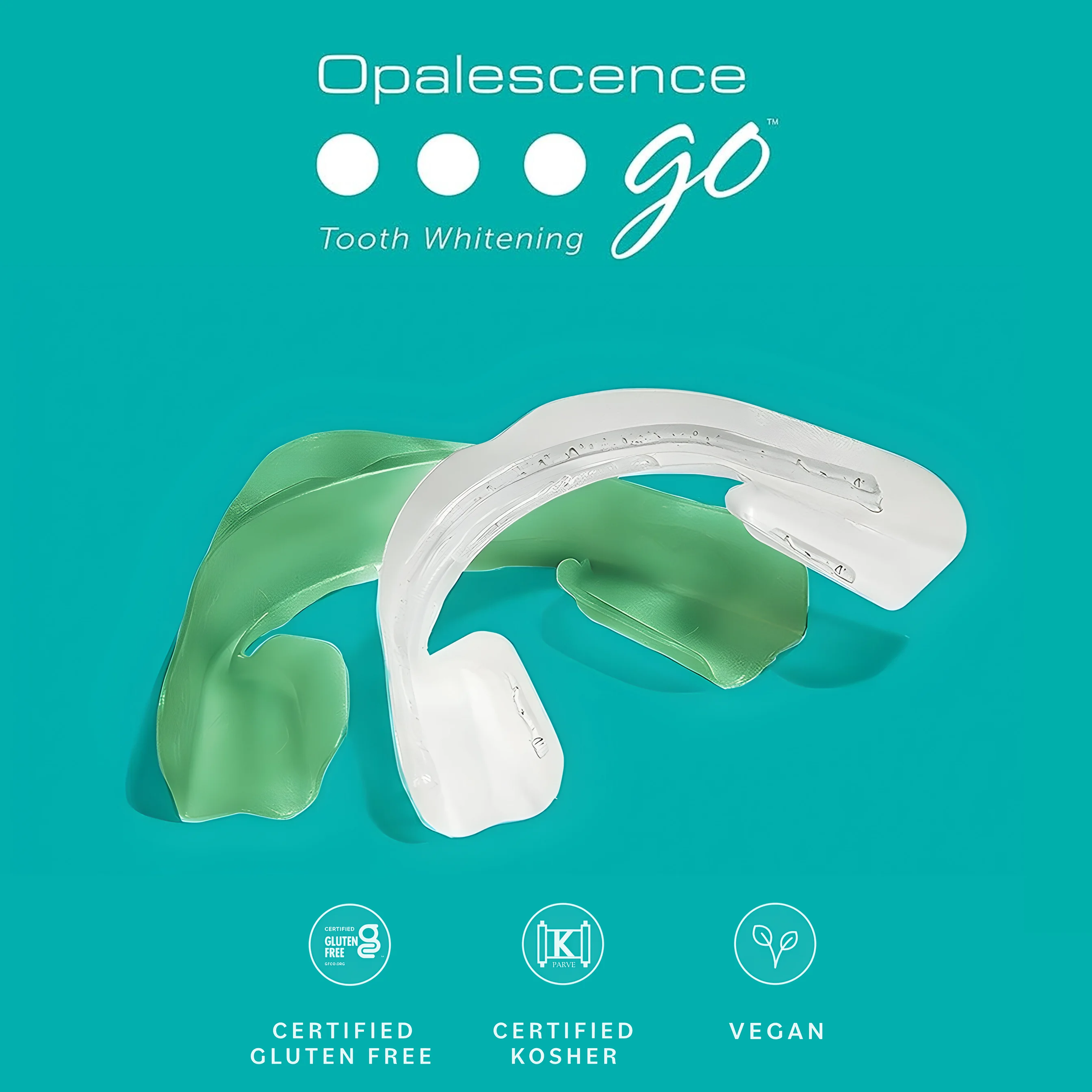 Opalescence Go 15% Prefilled Teeth Whitening Gel Trays (10 Treatments) Cool Mint Hydrogen Peroxide