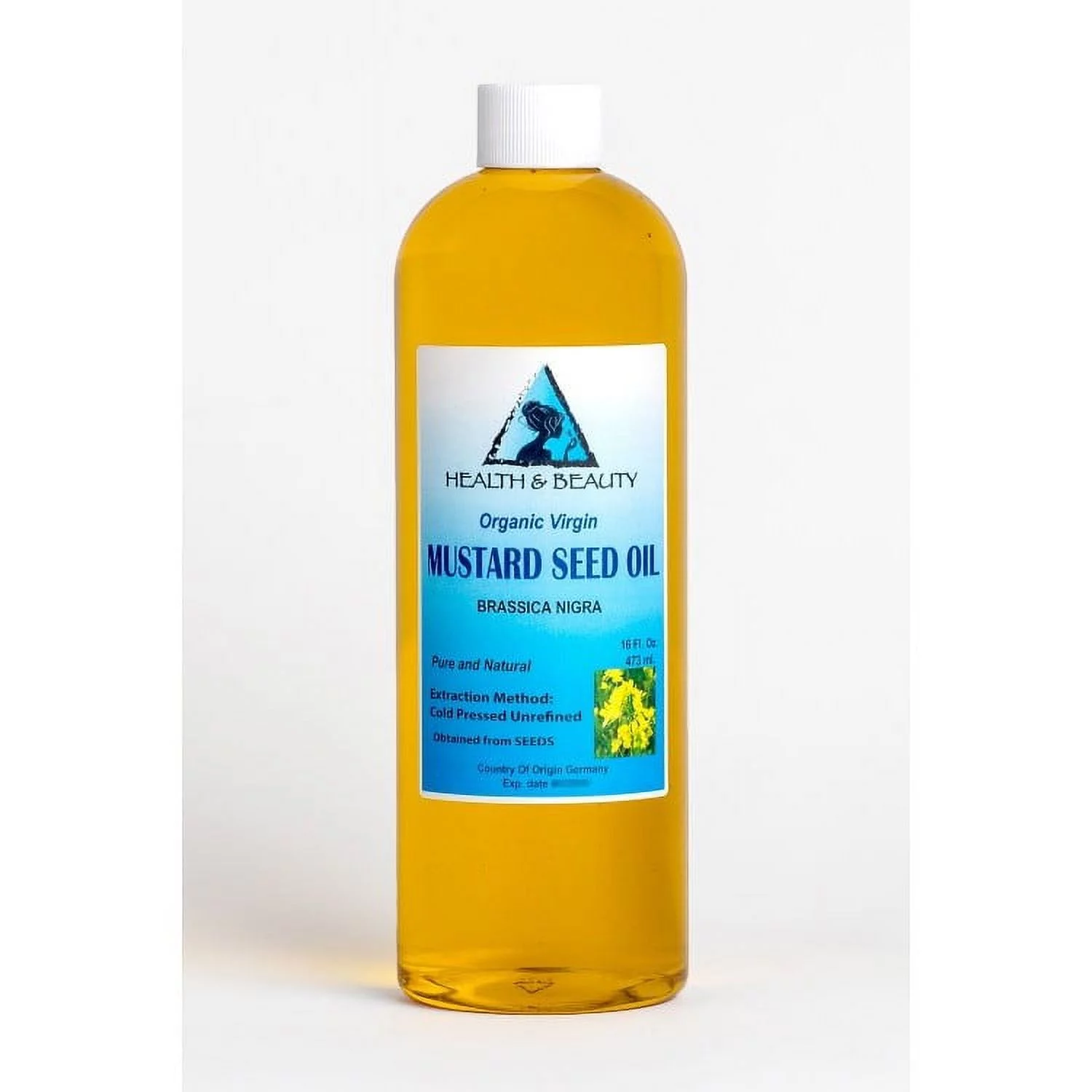 MUSTARD OIL ORGANIC UNREFINED VIRGIN COLD PRESSED RAW PREMIUM FRESH PURE 48 OZ