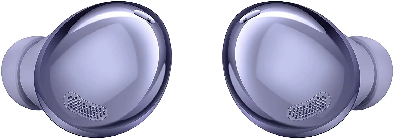 UrbanX Street Buds Pro Bluetooth Earbuds For Oppo F19 Pro True Wireless, Noise Cancelling, Charging Case, Quality Sound, Sweat Resistant, Purple (US Version)