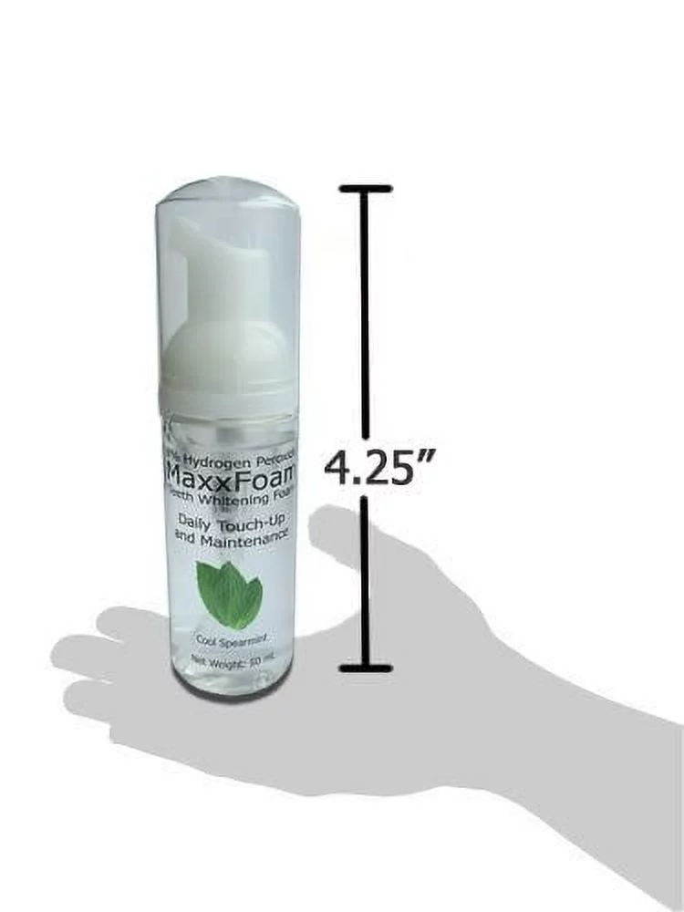 MaxxFoam 50ml Teeth Whitening Foam 8% Hydrogen Peroxide