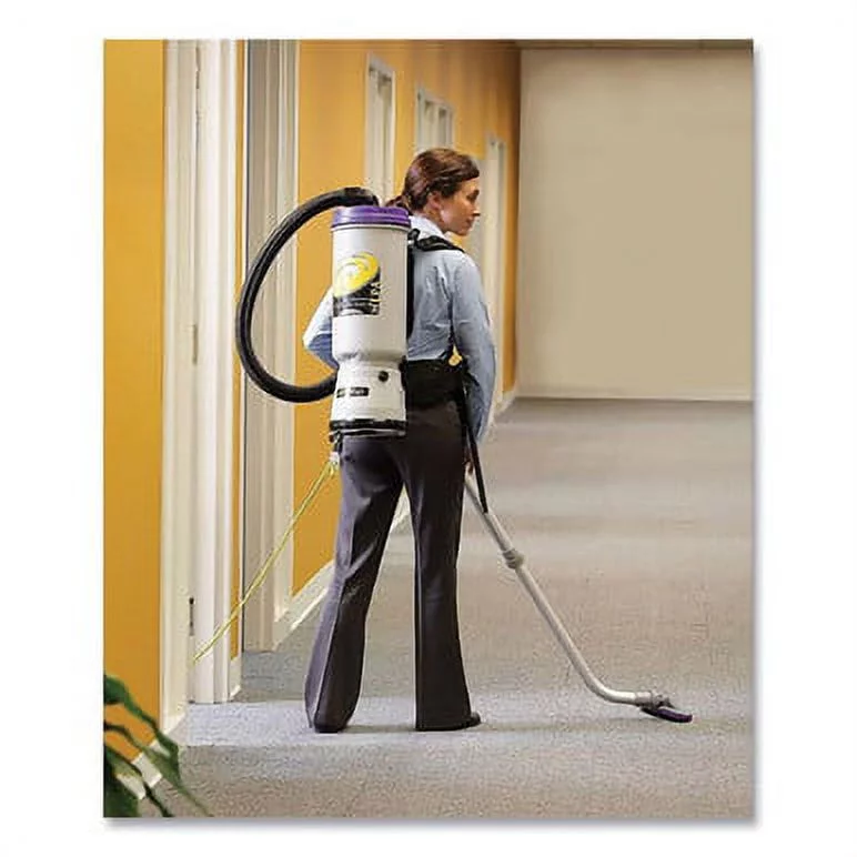 ProTeam 107119 CoachVac 10 Quart Backpack Vacuum with Telescope Wand Tool Kit