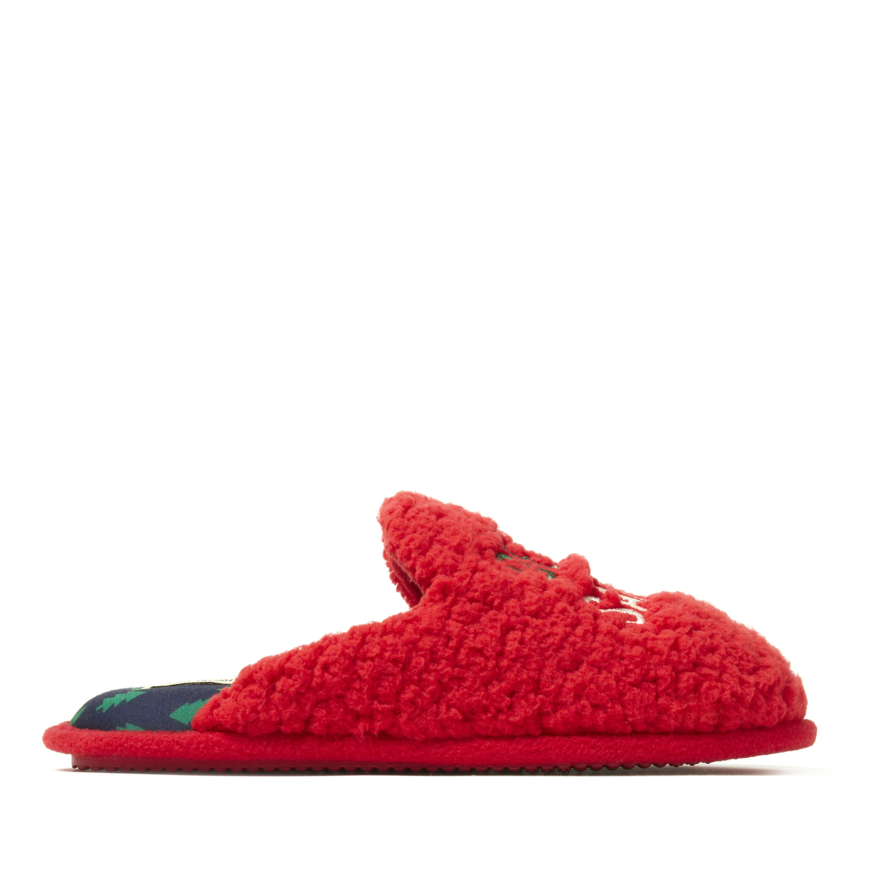 Dearfoams Cozy Comfort Women's Teddy Novelty Scuff Slippers