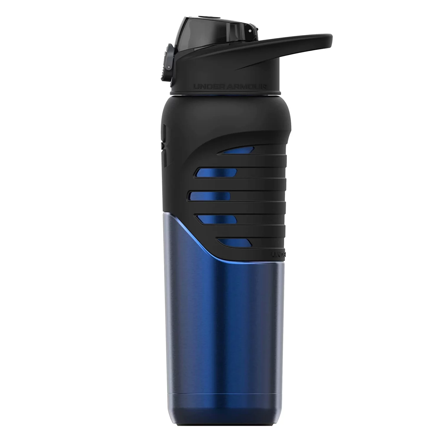 Dominate Stainless Steel Water Bottle, 24oz, Silicon Body Grip, Vacuum Insulated, Leak Proof - Academy