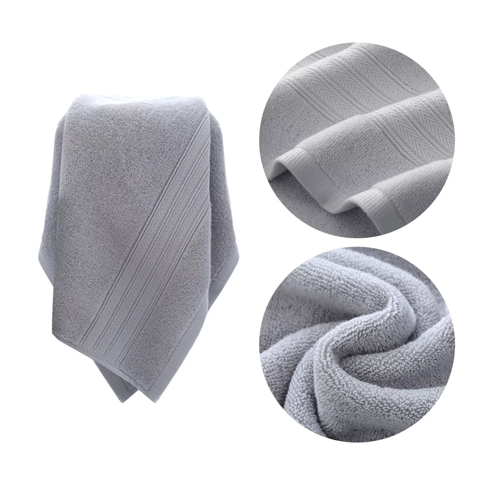 Yeetfub Clearance Bathroom Towels Towel Absorbent Clean And Easy To Clean Cotton Absorbent Soft Suitable For Kitchen Bathroom Living Room Bath Sheets 40X80 Clearance Set Of 2