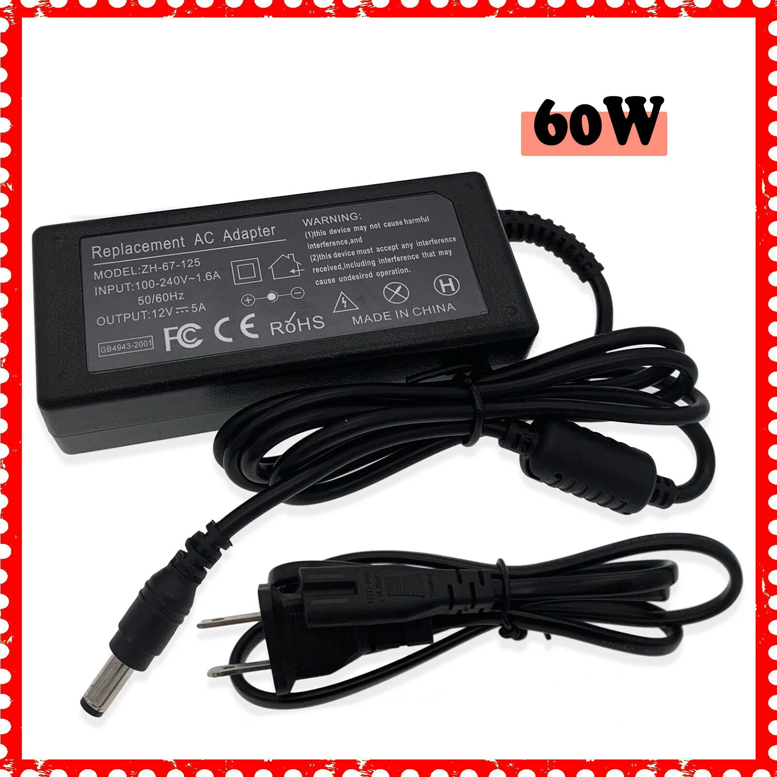 AC Adapter Charger For Insignia 32