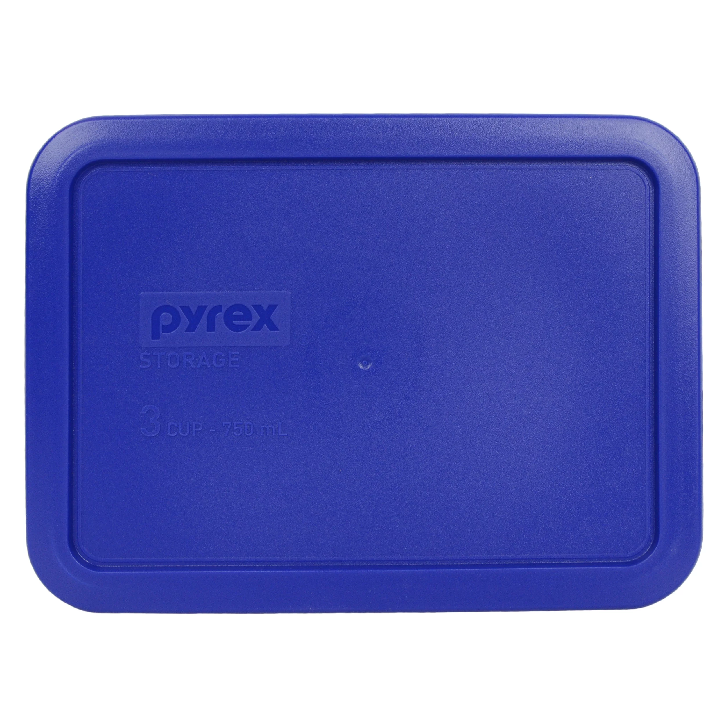 Pyrex Replacement Lid (3) 7202-PC 1-Cup (3) 7200-PC 2-Cup, (3) 7201-PC 4-Cup, and (3) 7210-PC 3-Cup Cadet Blue Storage Cover Combo, Bowls Sold Separately