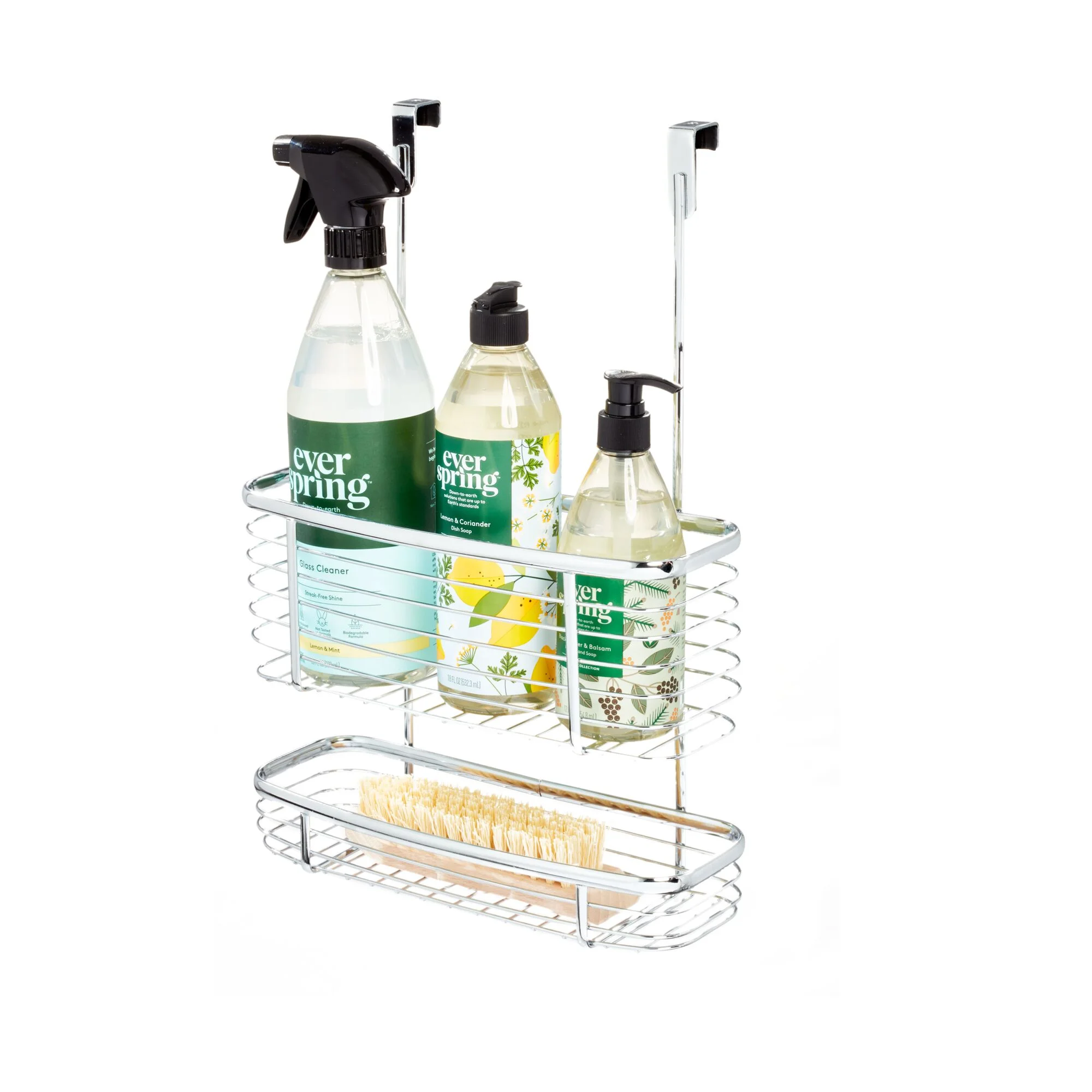 iDesign, Over the Cabinet 2-Tier Kitchen Storage Basket Organizer, 5