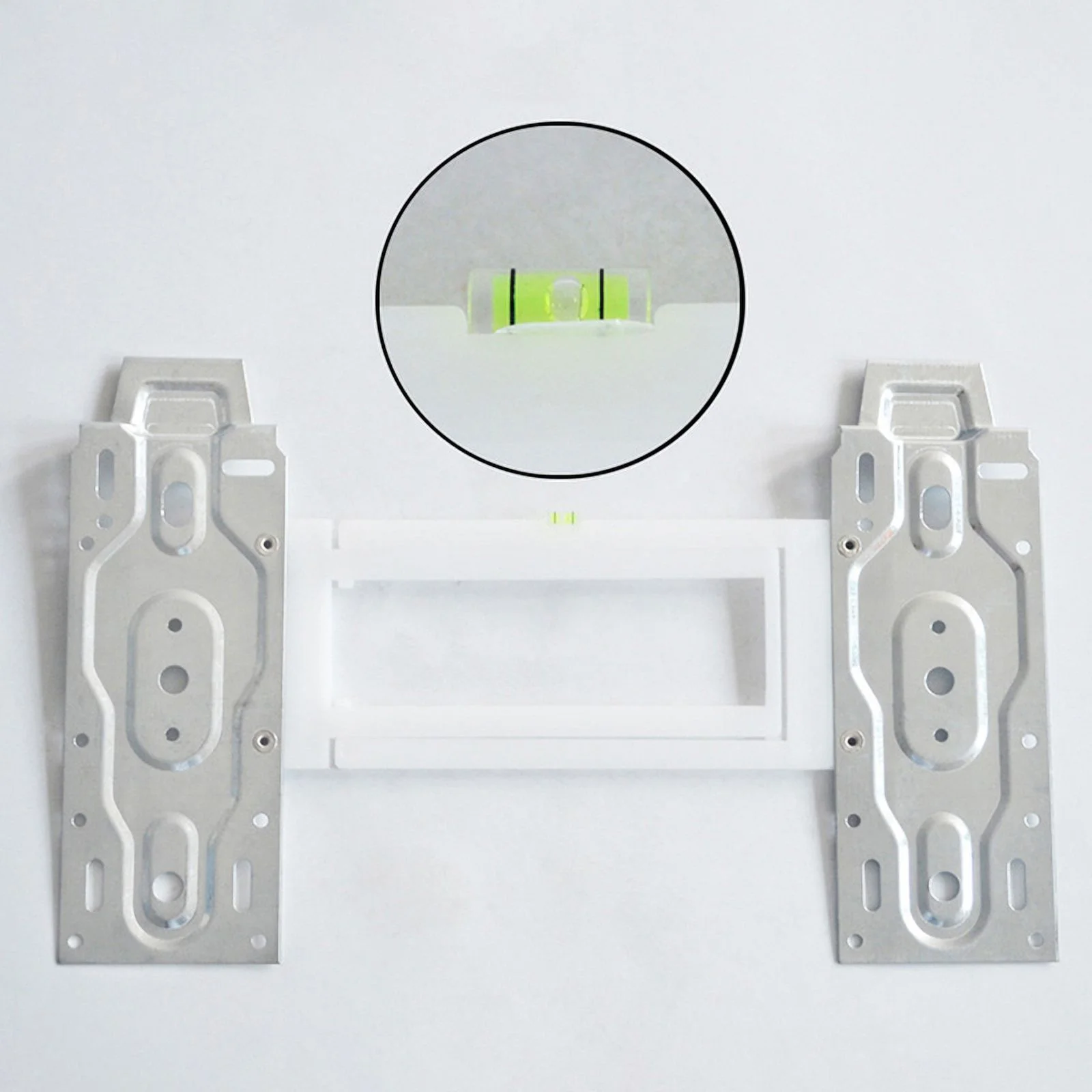 Universal Wall Mount Adjustable Support Bracket for Home Split Air Conditioner Indoor Unit with Level Gauge