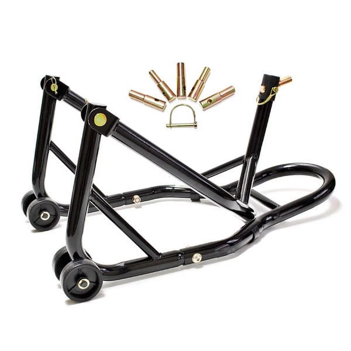 Motorcycle Front+Rear Headlift Dual Lift Stand Compatible with Suzuki GSXR1000 (05+)