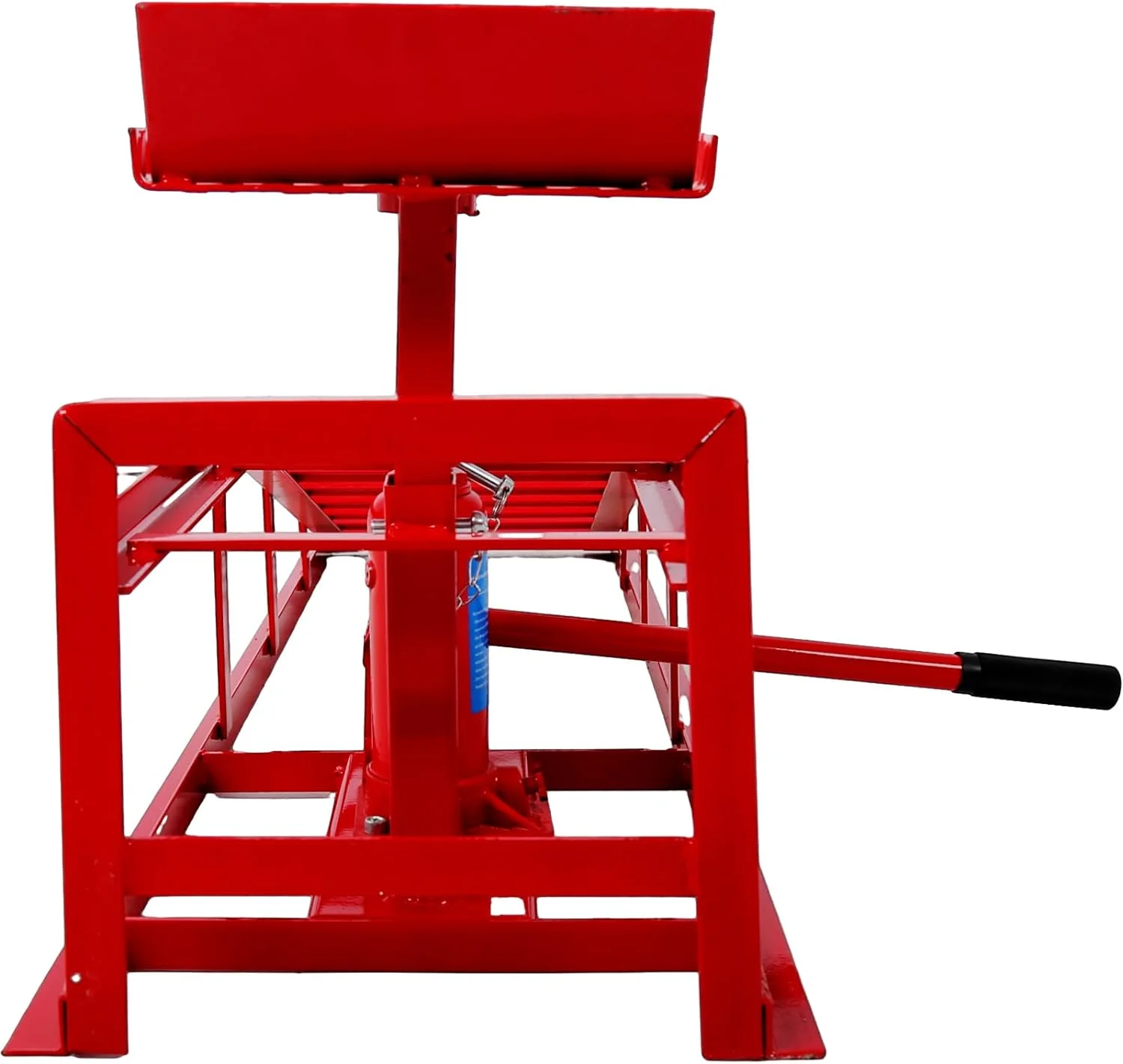 Tabaray Car Ramps Lifts 10000Lbs 5T Capacity Garage Vehicle Lift Ramps Auto Car Truck Service Ramps Lifts Automotive Hydraulic Lift Repair Frame Lift (Set of 2, Red)