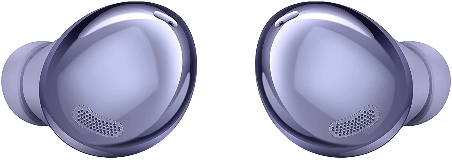 UrbanX Street Buds Pro Bluetooth Earbuds For vivo X50 Pro+ True Wireless, Noise Cancelling, Charging Case, Quality Sound, Sweat Resistant, Purple (US Version)