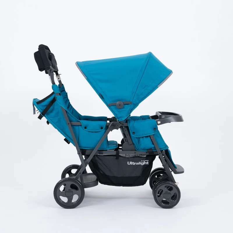 joovy Caboose Too Ultralight Sit and Stand Stroller, Turquoise