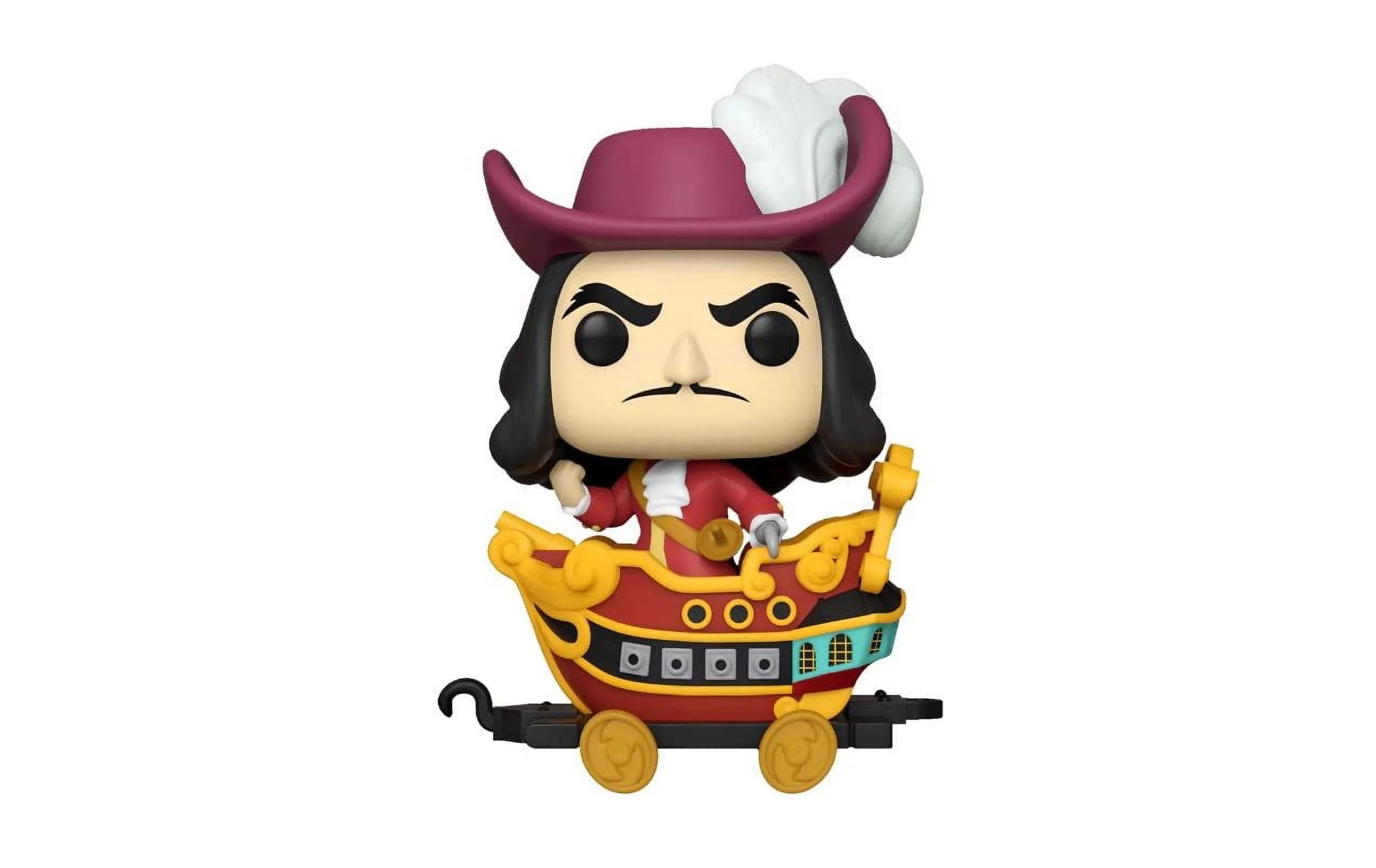 Funko POP! Trains Disney Villains Captain Hook in Cart #14 Funko Shop Exclusive
