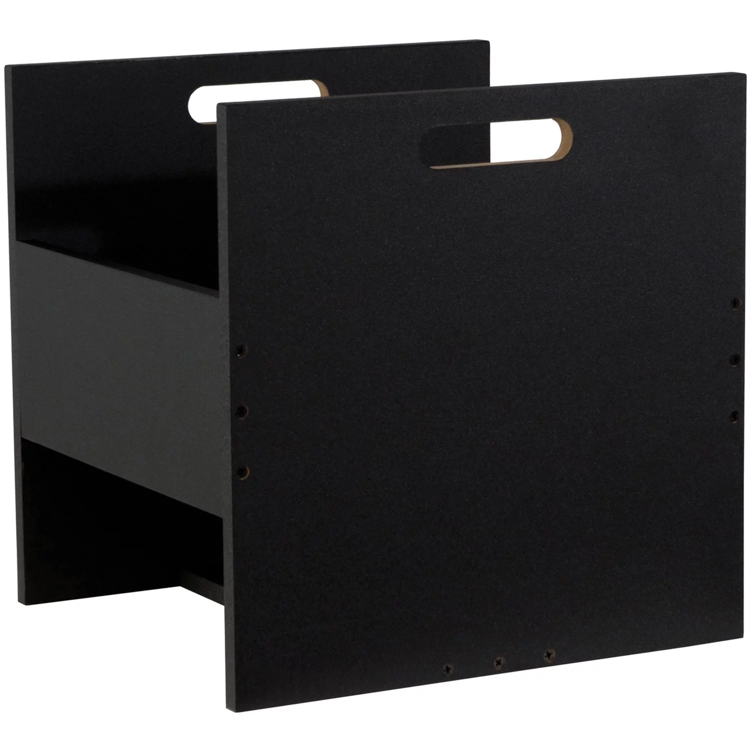 Atlantic Stackable 50 Record Crate, Black