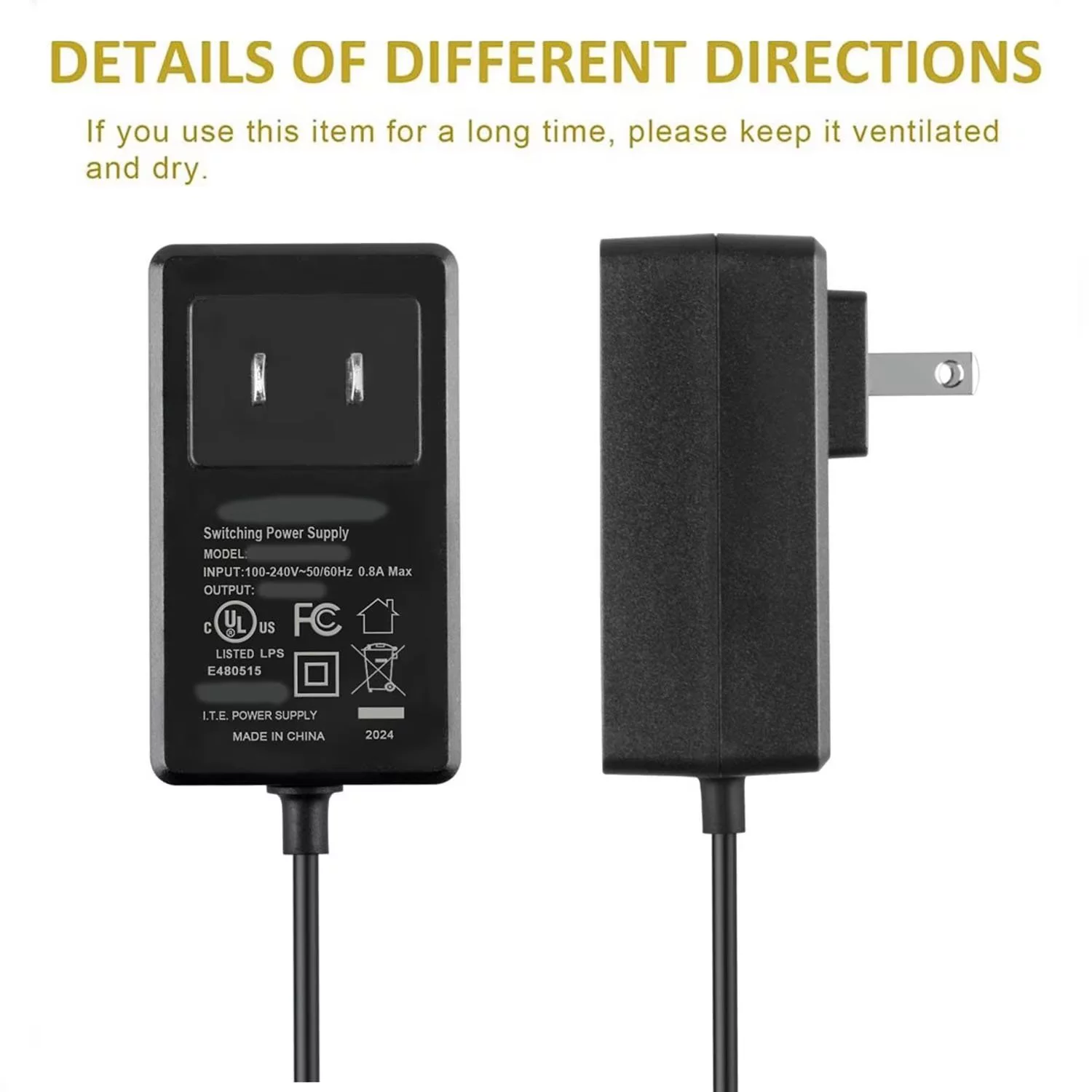 CJP-Geek AC DC Adapter for RCA RLED2265A RLED2265A-C RLED2265A-B RLED2265A-D 22 LED TV