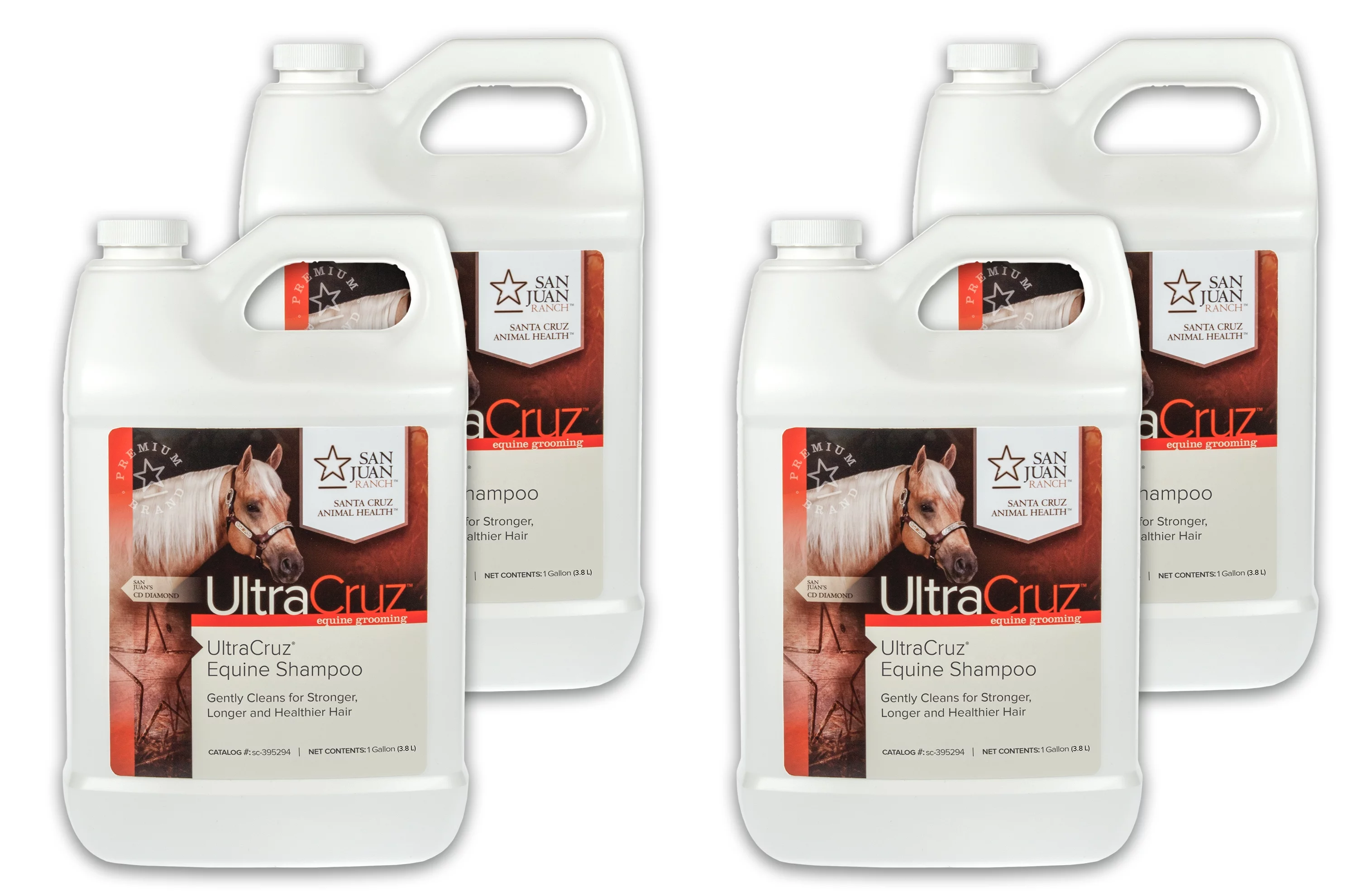 UltraCruz® Equine Shampoo,  4 x 1 gallon