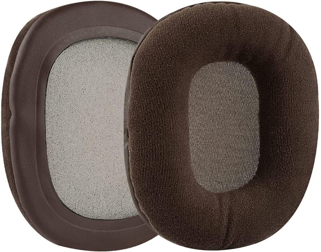 Comfort Velour Replacement Ear Pads for Audio Technica ATH M50X, M50XBT, M50xBT2, M45, M35, M30, M20, ATH-MSR7