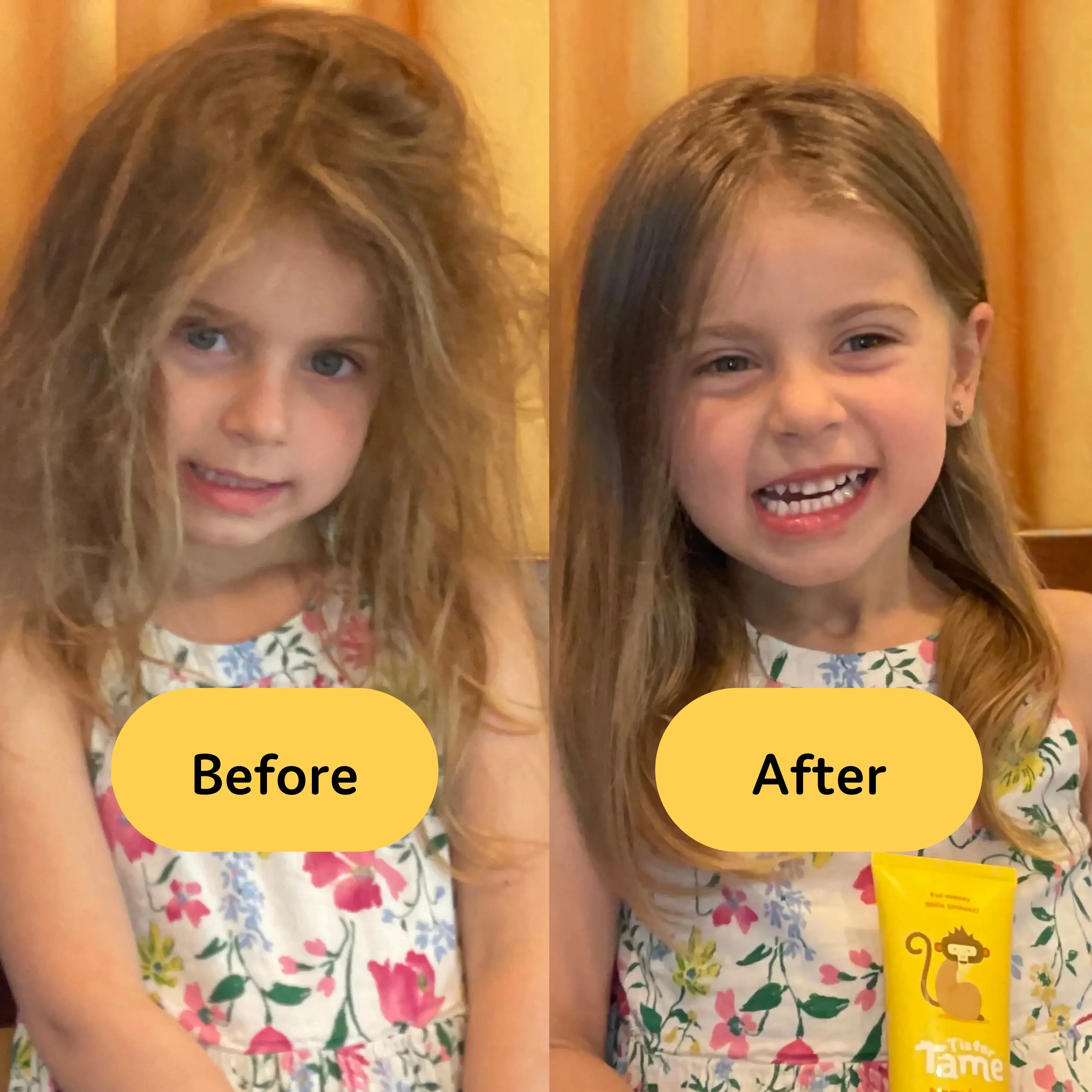 T Is For Tame Hair Taming Spray with Coconut Oil for Frizz and Knot Free Shine