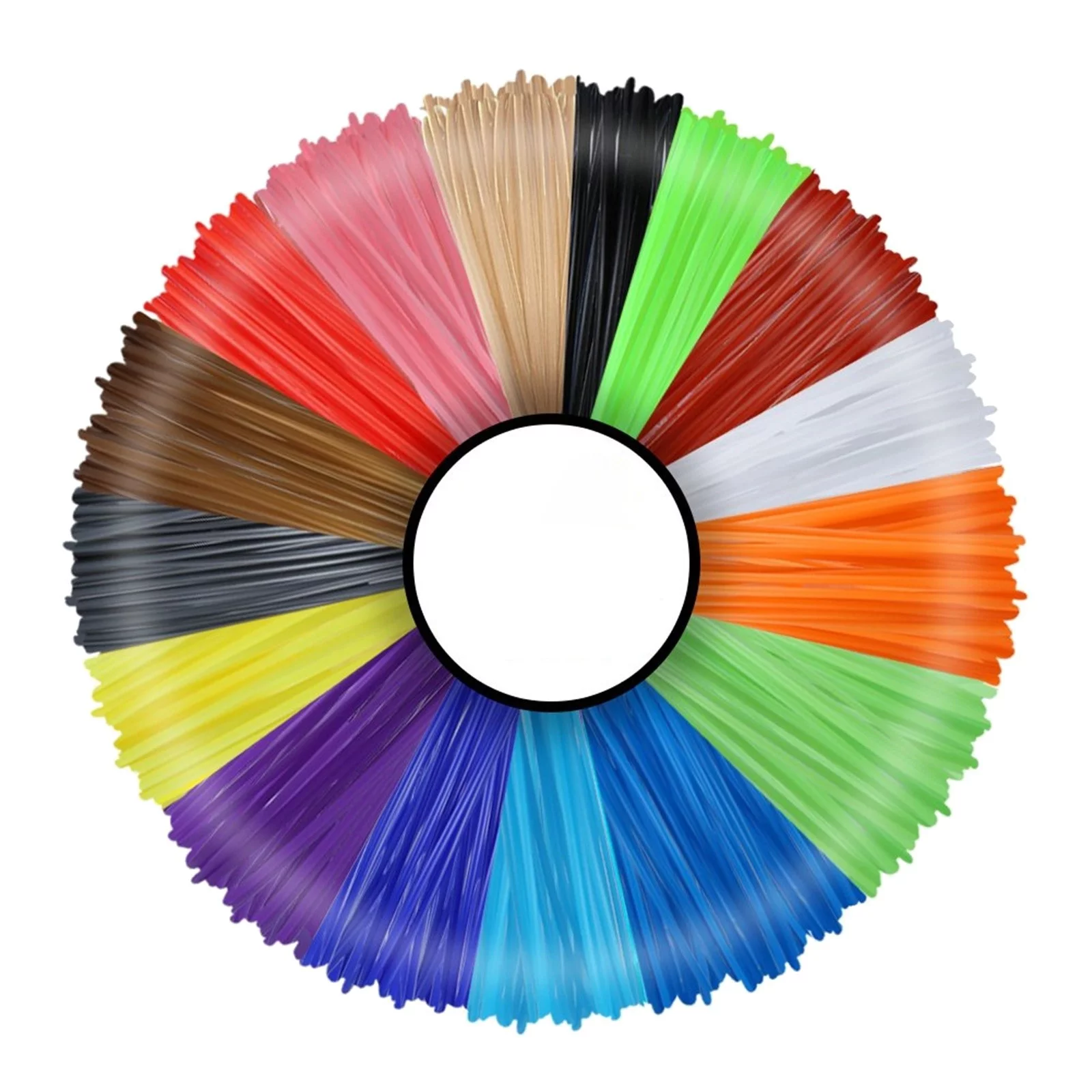 3D Pen Filament 16 Colours 5 M Each - 3D Pen Filament 1.75 Mm 3D Pen Paint Set
