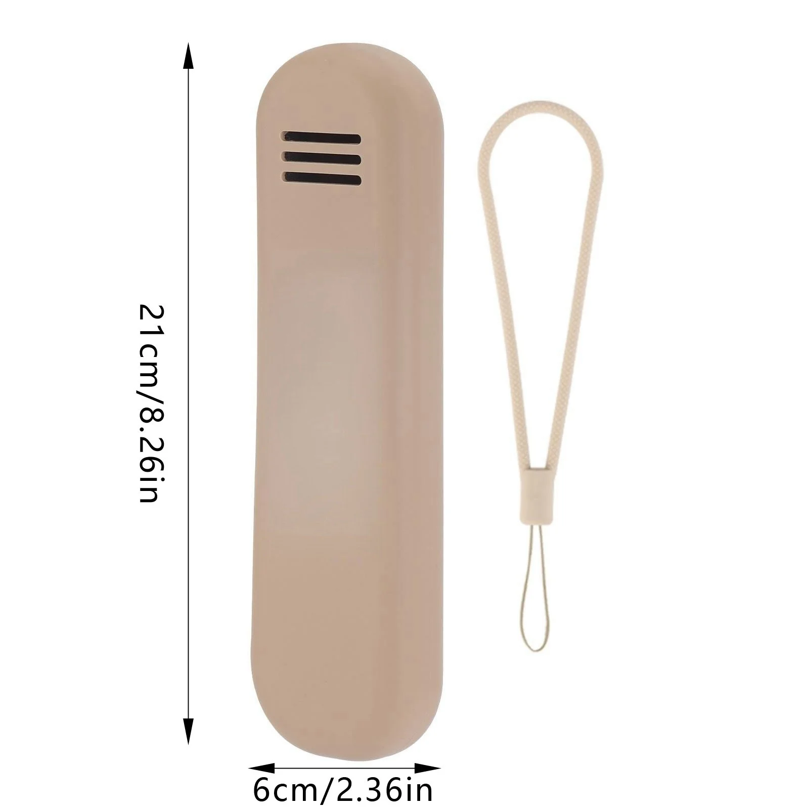 Silicone Brush Organizer Bag For Make Up Cosmetic Brushes Makeup Brush Portable Travel For Girls With Lanyard