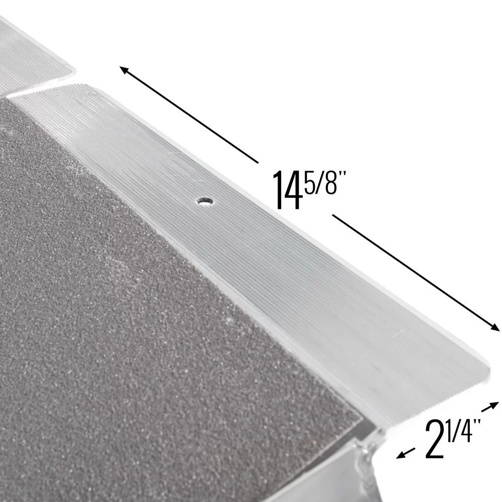 Silver Spring Aluminum Multi-Fold Wheelchair Ramp - 10' Long