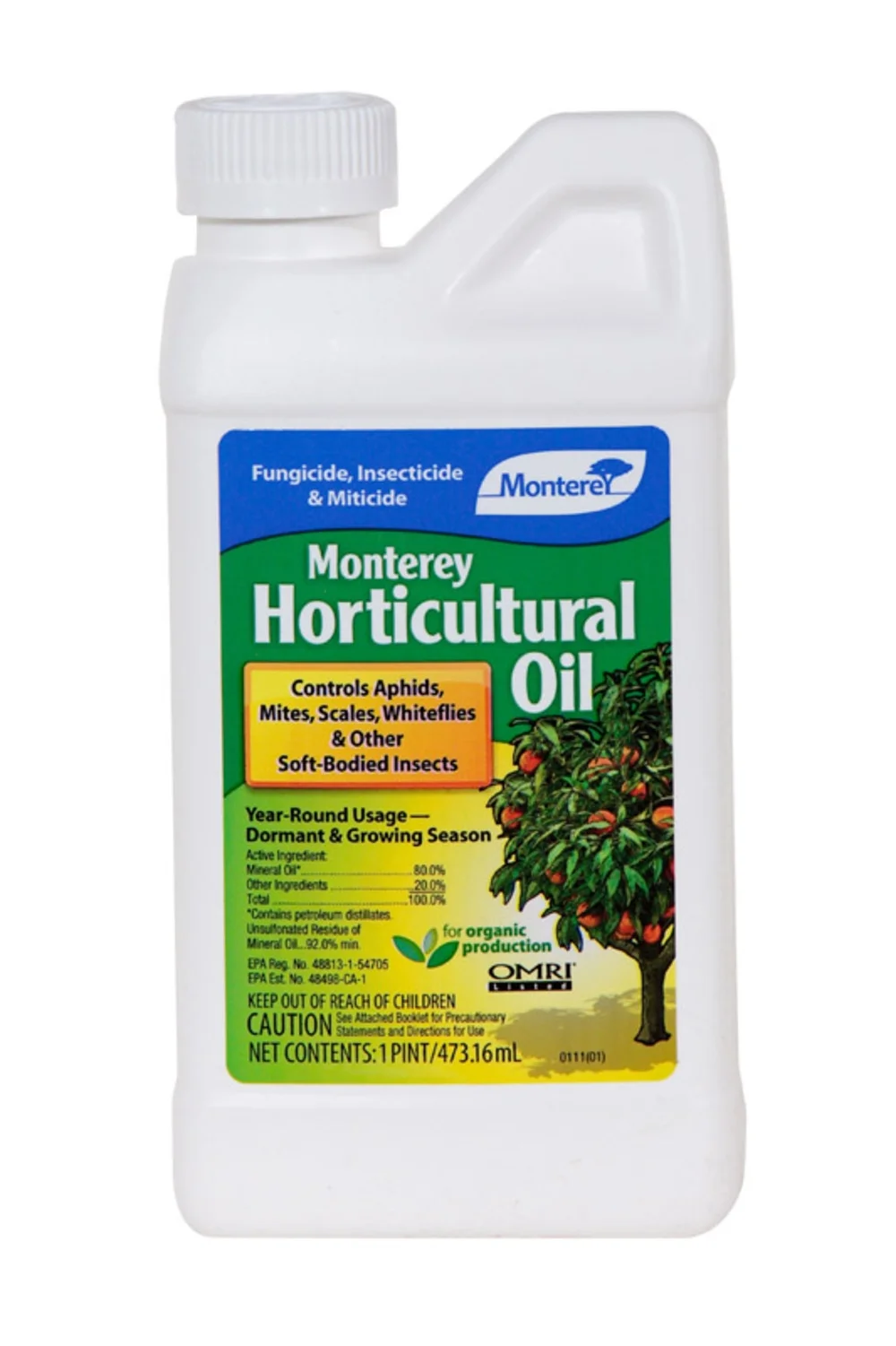 Monterey LG 6286 Insect Killer Horticultural Oil Organic Liquid Concentrate 1 pt