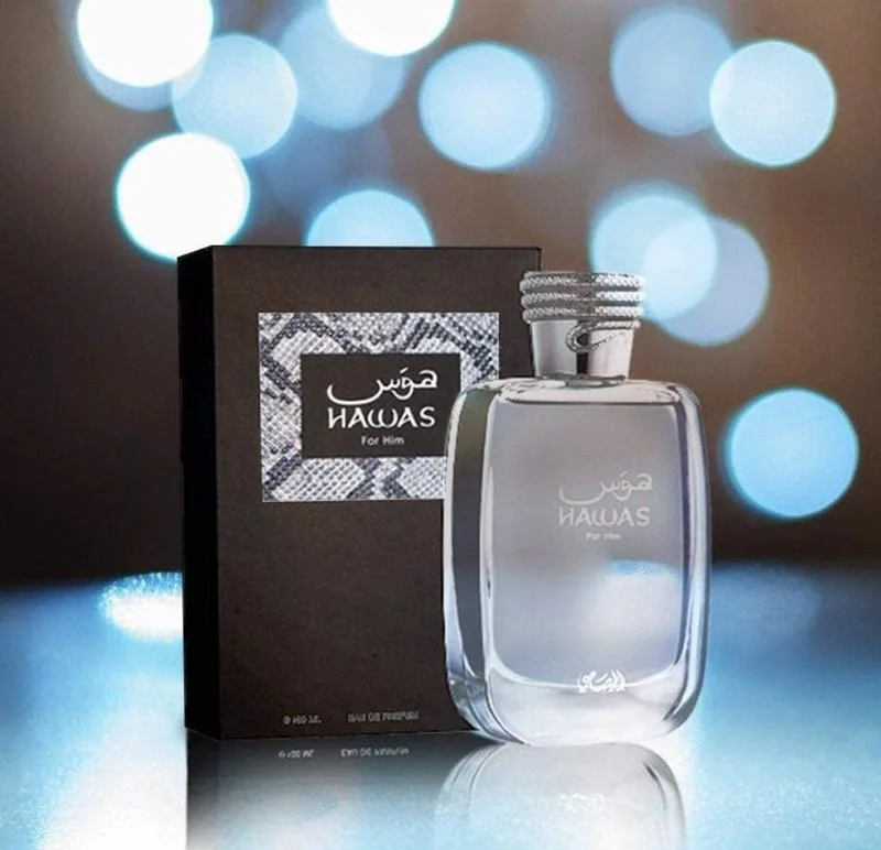 Hawas by RASASI for Men Eau de Parfum Spray, 3.4 Ounce 100ml fragrance
