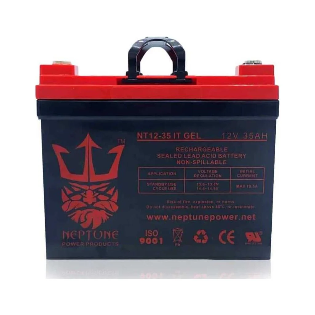 Neptune NT12-35 IT GEL replacement for UPG 85980/D5722 Sealed Lead Acid Battery (12V; 35 AH; UB12350)