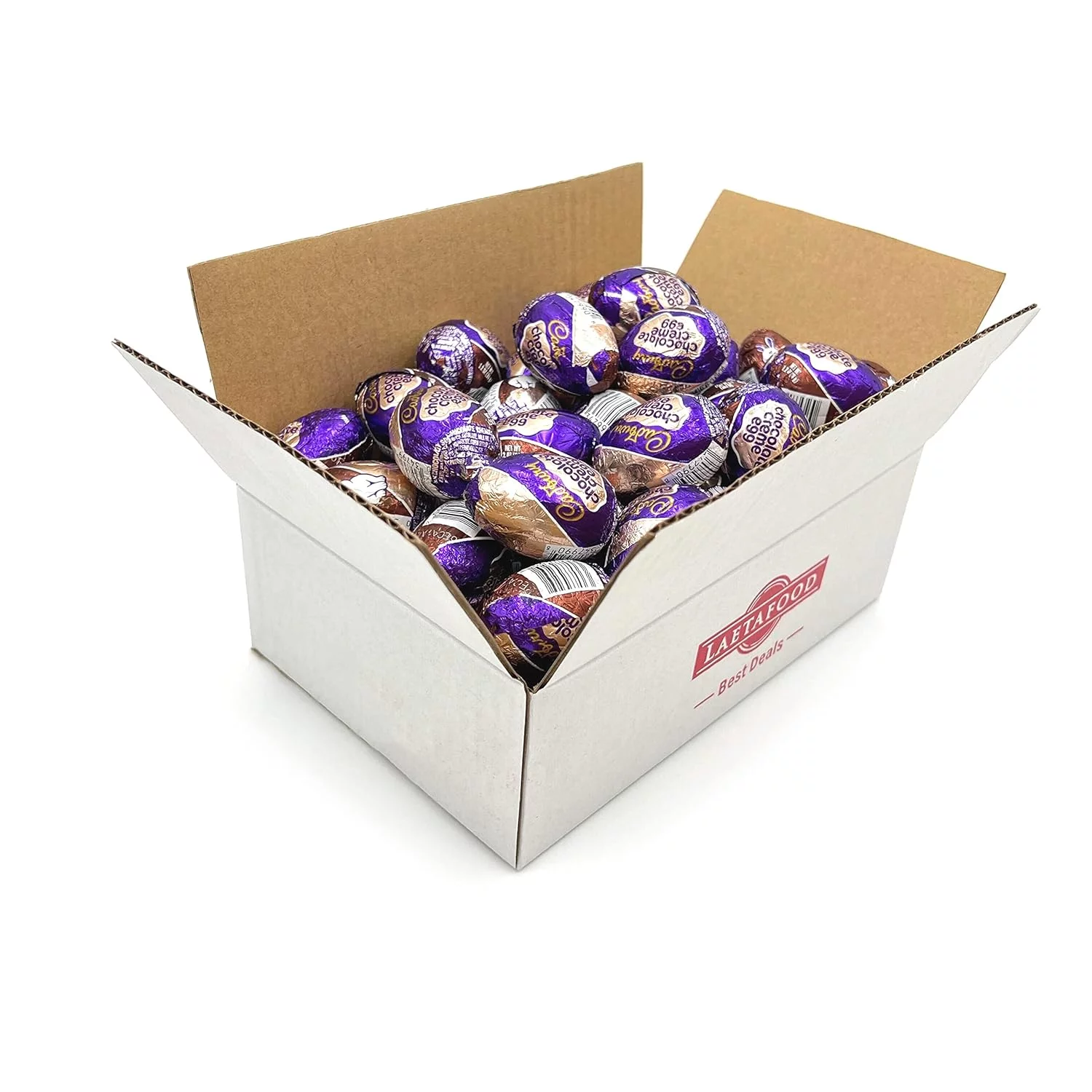 CADBURY CHOLATE CREME EGGS, Milk Cholate Filled Creamy Cholate Candy, 1.2 Ounce Egg (42 unt Pack)