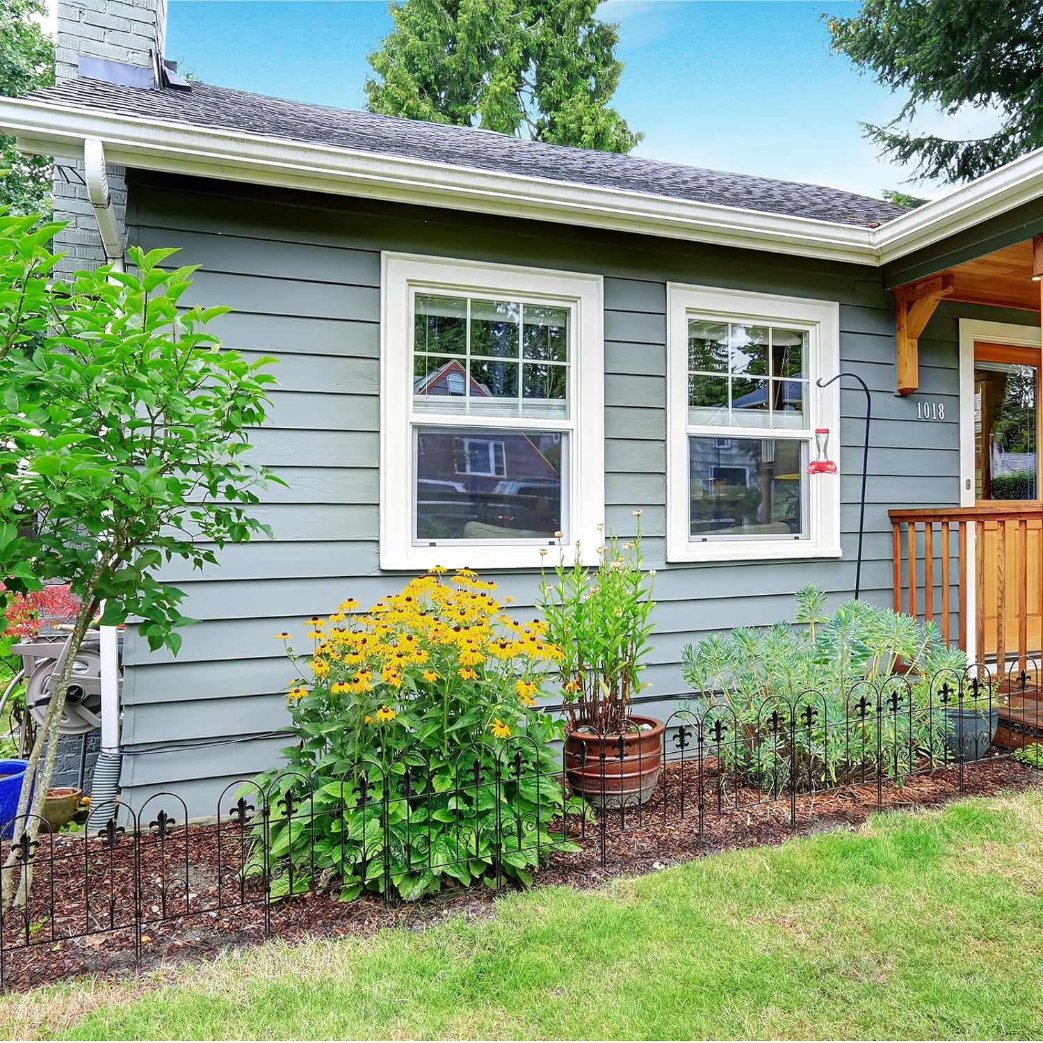 Decorative Garden Fence, 16.5