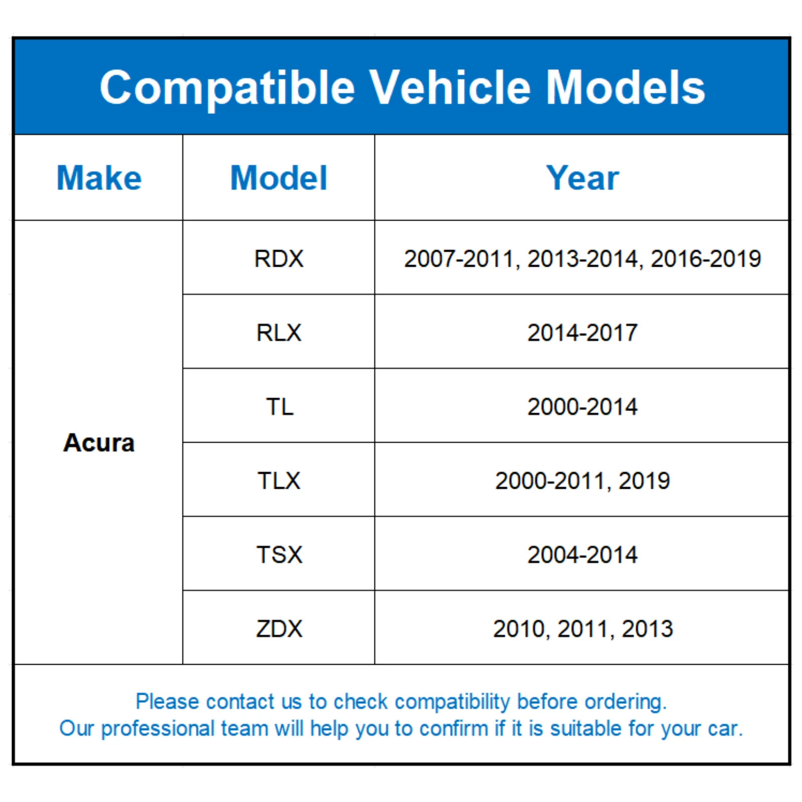 For Acura 5 Seats Car Seat Covers, Waterproof Leather Auto Cushion Protector, Full Set Front Rear Seat Cover for RDX RLX TLX TL TSX ZDX Black+Gray